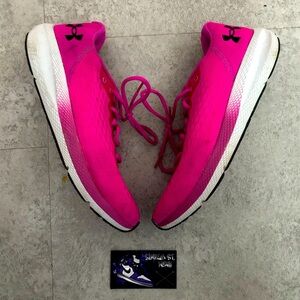 Charged Pursuit Under Armor Pink Sneaker